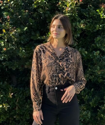 BLUSA ANIMAL PRINT