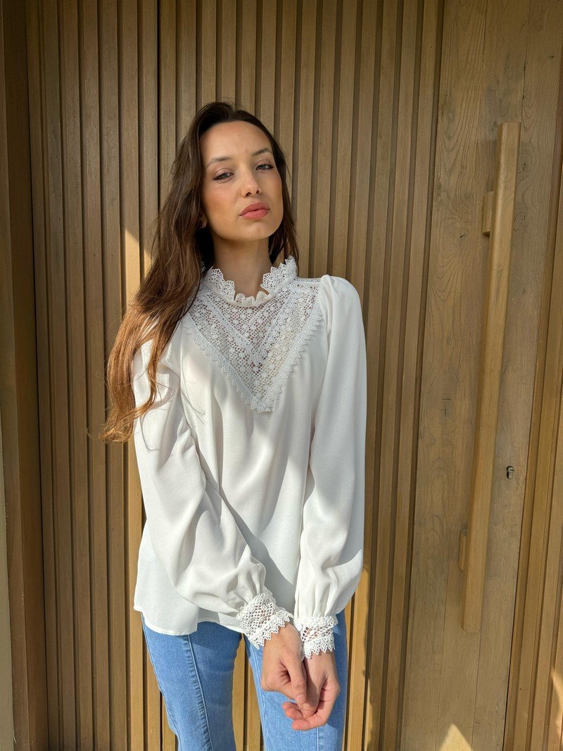 Blusa Blanca Blusa Blanca